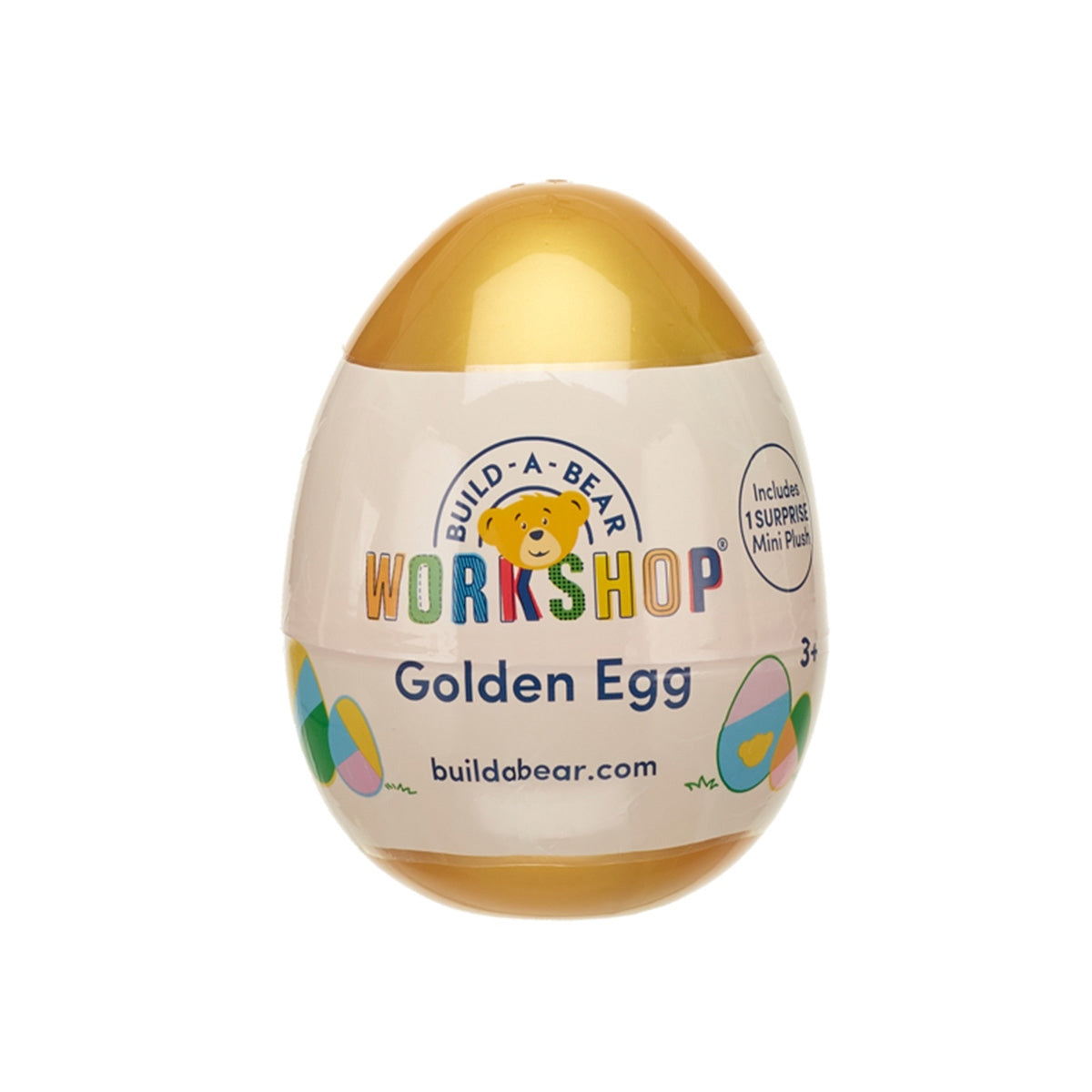 Huevito Dorado Con Mini Peluche 24 Eastaer Build-A-Bear Categoría: Huevito Tipo producto: Doll Accessories